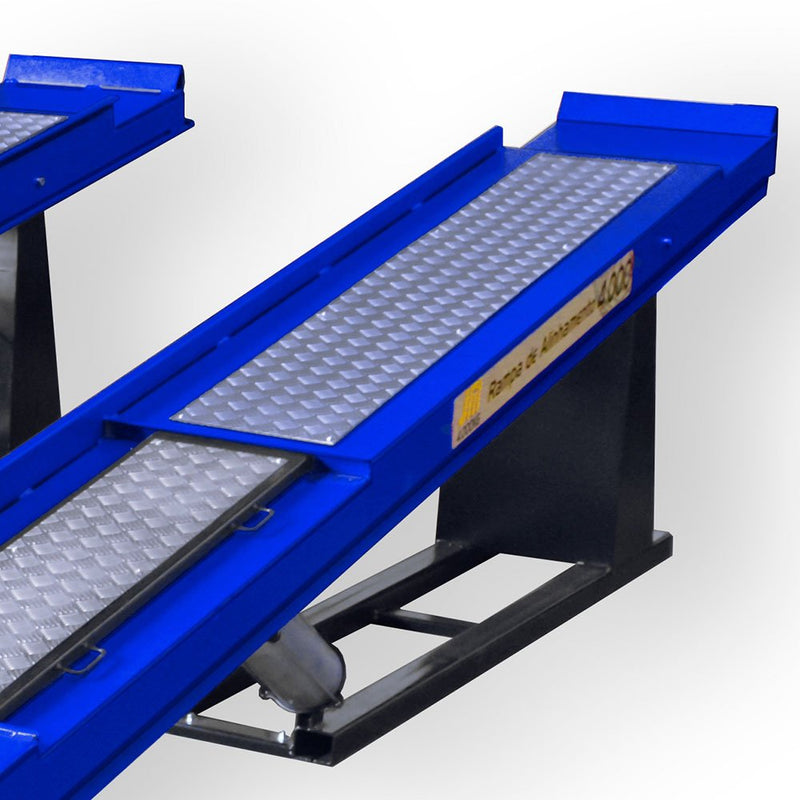 Rampa de Alinhamento Pneumática Azul 4000Kg JM MAQUINAS-6447