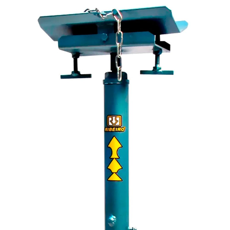 Macaco Telescópico Hidráulico 500Kg 1 Estágio para Retirar Câmbio RIBEIRO-RMT001