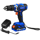 Furadeira Parafusadeira de Impacto 1/2 Pol. 20V com Bateria 2Ah e Carregador Rápido Bivolt FORTGPRO-FG3000XS2