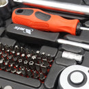 Jogo de Ferramentas Encaixe 1/2Pol. 3/8Pol. 1/4Pol. com 216 Peças e Maleta MTX-1353055