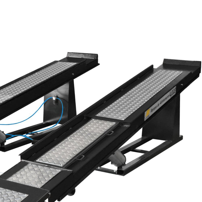 Rampa para Alinhamento Pneumática 4 Toneladas (4.000 Kg) Preta JM MAQUINAS-6694