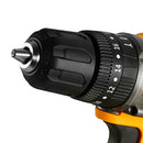 Furadeira e Parafusadeira de Impacto 3/8” 20V com 2 Baterias 1.5Ah, Carregador e Maleta com Acessórios DEKO-DKCD20ID01-5S3