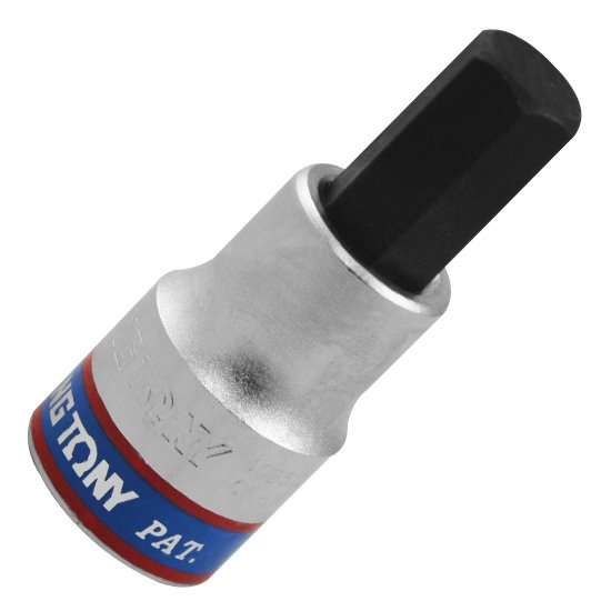 Chave Soquete Allen 12mm com Encaixe de 1/2 Pol. KINGTONY-402512