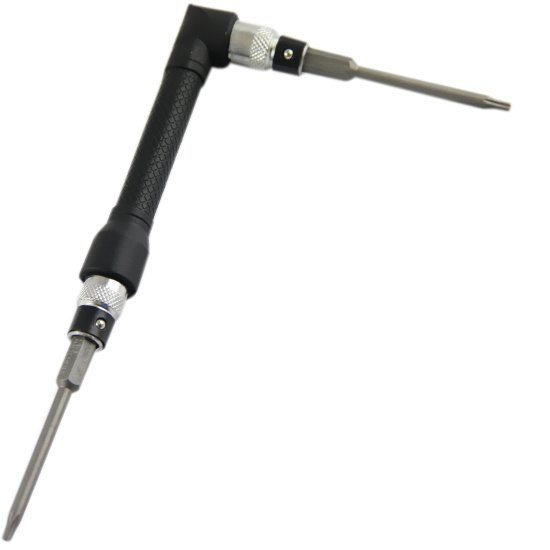 Chave Soquete de 1/4 Pol. com 07 Bits tipo Tork com Guia KINGTONY-2128PR