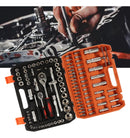 Kit 108 Peças Soquete 1/2aço Crv Profissional Pronta Entrega Cinza-escuro