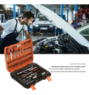 Kit 108 Peças Soquete 1/2aço Crv Profissional Pronta Entrega Cinza-escuro