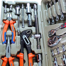 Jogo de Ferramentas Profissionais com 110 Peças e Maleta com peças em Cromo Vanádio FORTGPRO-FG8911