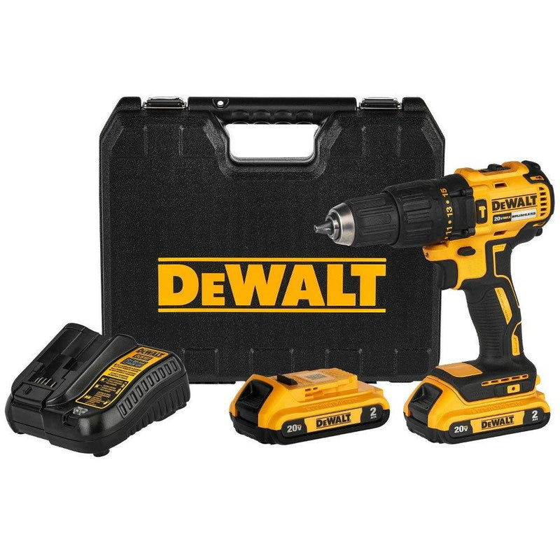 Parafusadeira Furadeira de Impacto Brushless 1/2” Pol. 20V Li-Ion com 2 Baterias, Carregador Bivolt e Maleta - Profissional DEWALT-DCD7781D2-BR